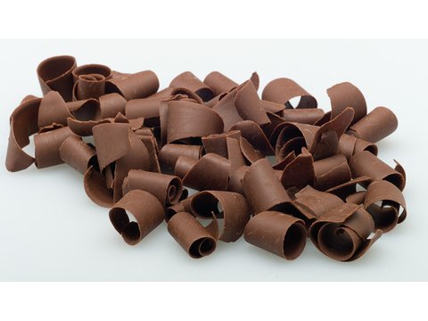 Dekoracija uvojci od čokolade crna 1kg